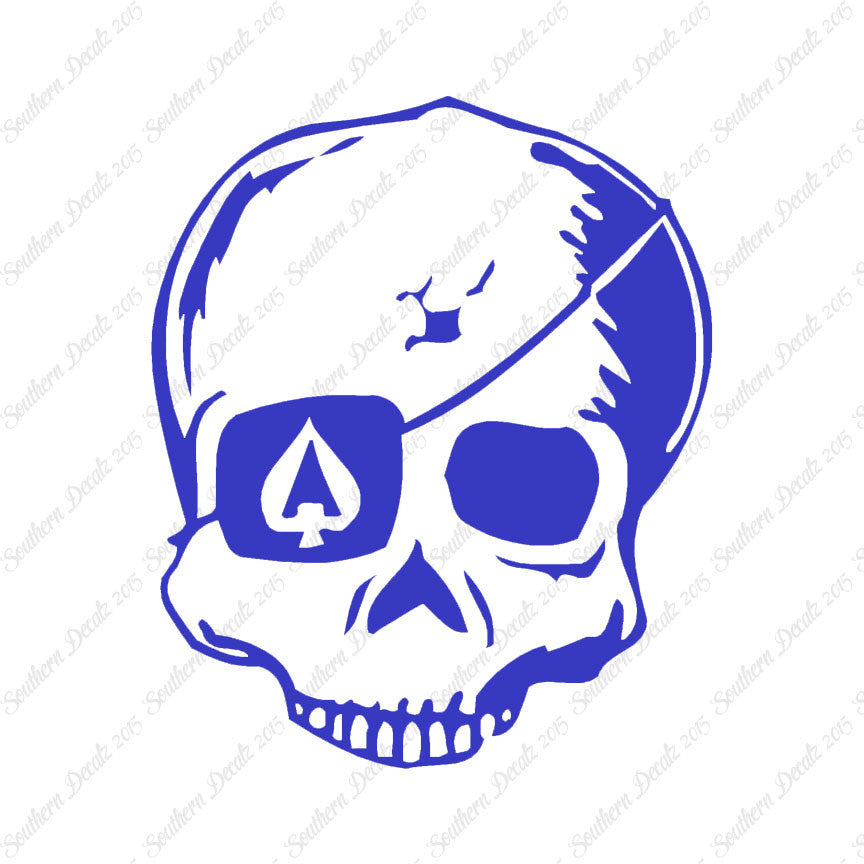Skull Spade Pirate