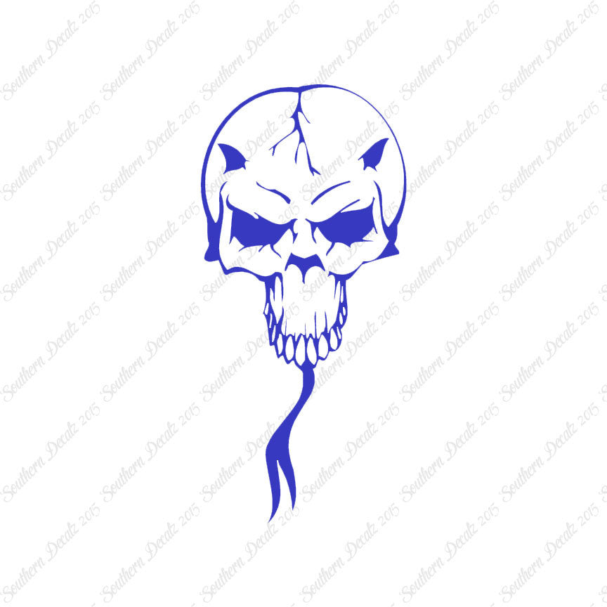 Lizardman Demon Monster Skull