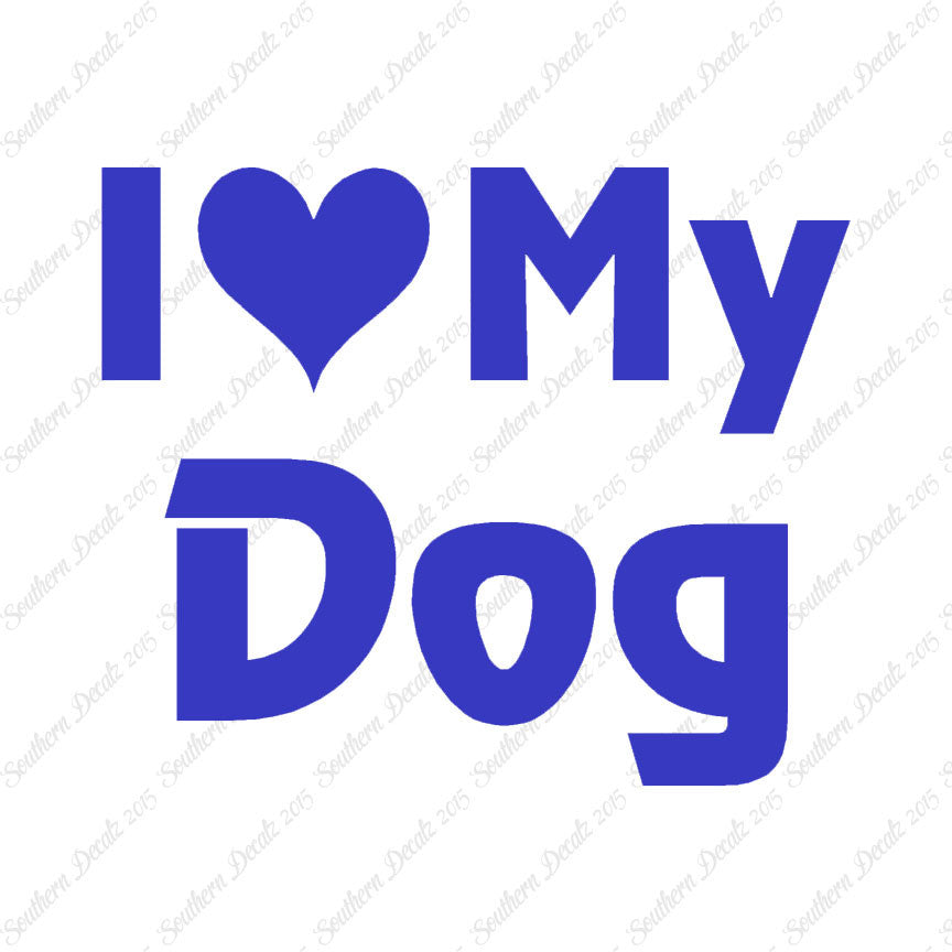 I Love My Dog Heart
