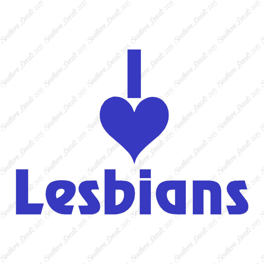 I Love Lesbians Heart