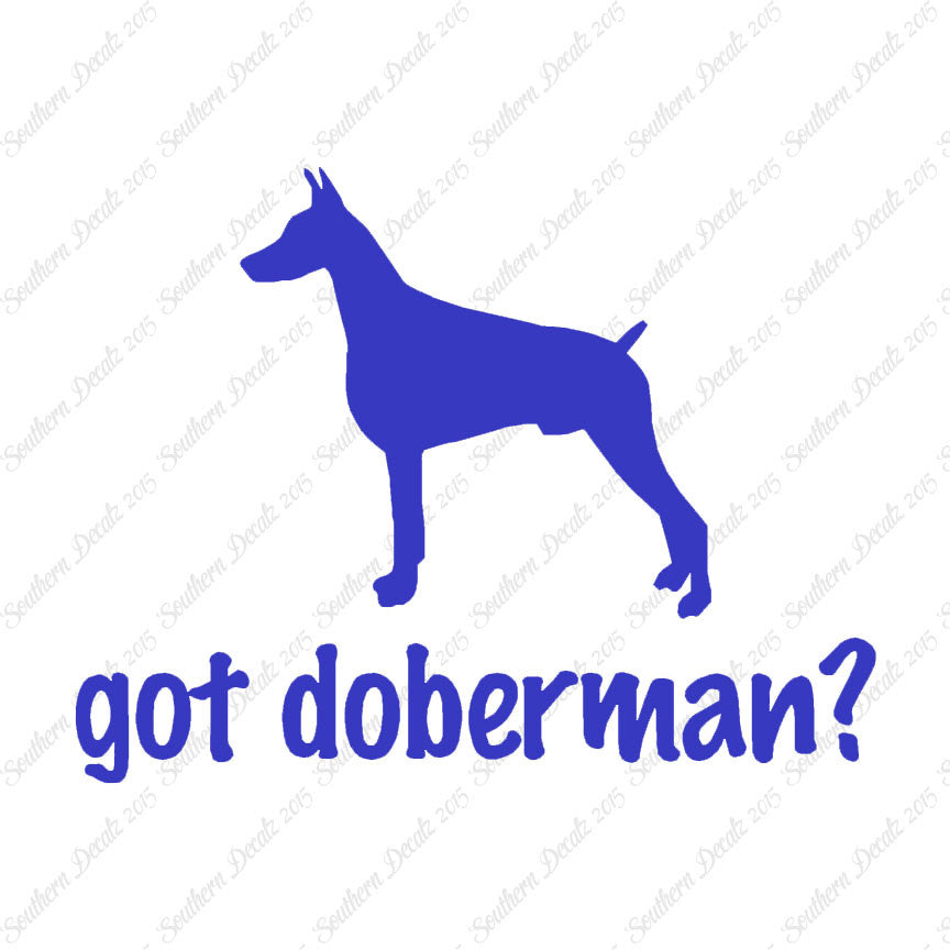 Got Doberman ? Dog Breed