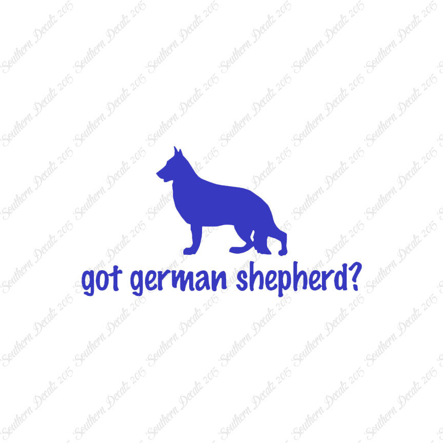 Got German Shepherd ? Dog Breed