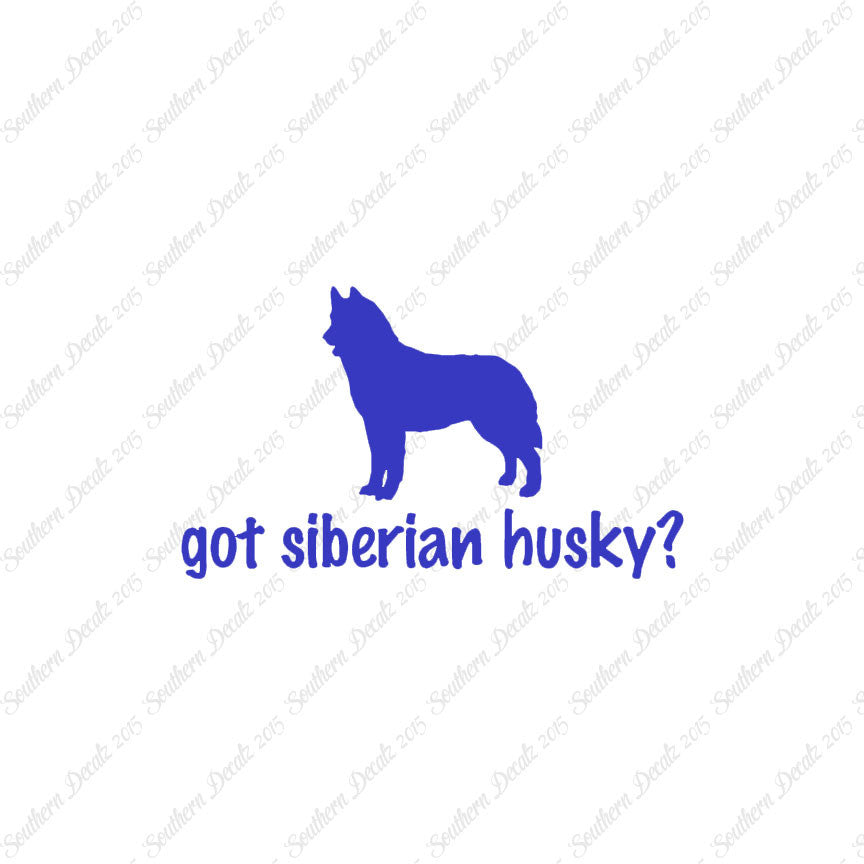 Got Siberian Husky ? Dog Breed