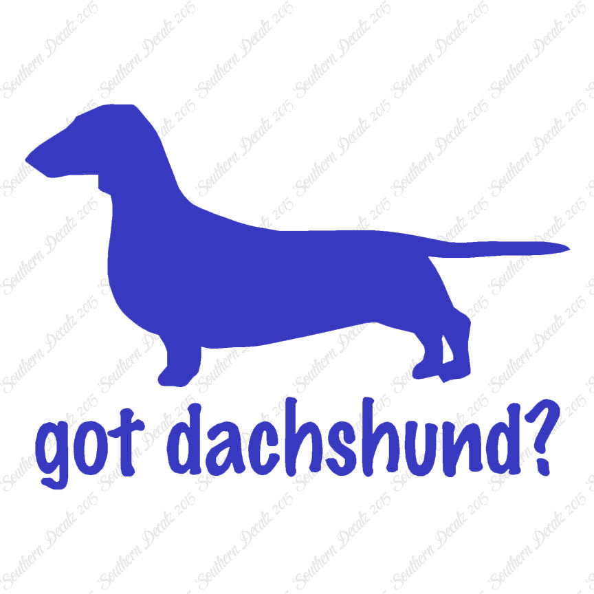 Got Dachshund ? Dog Breed