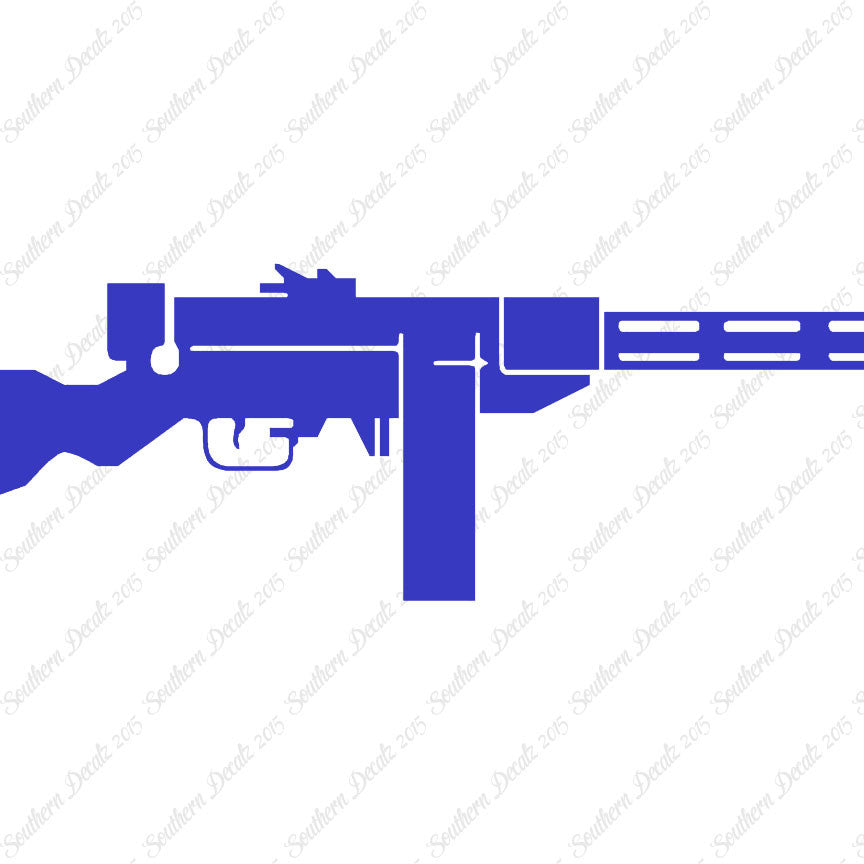 Machine Gun Assault Rifle