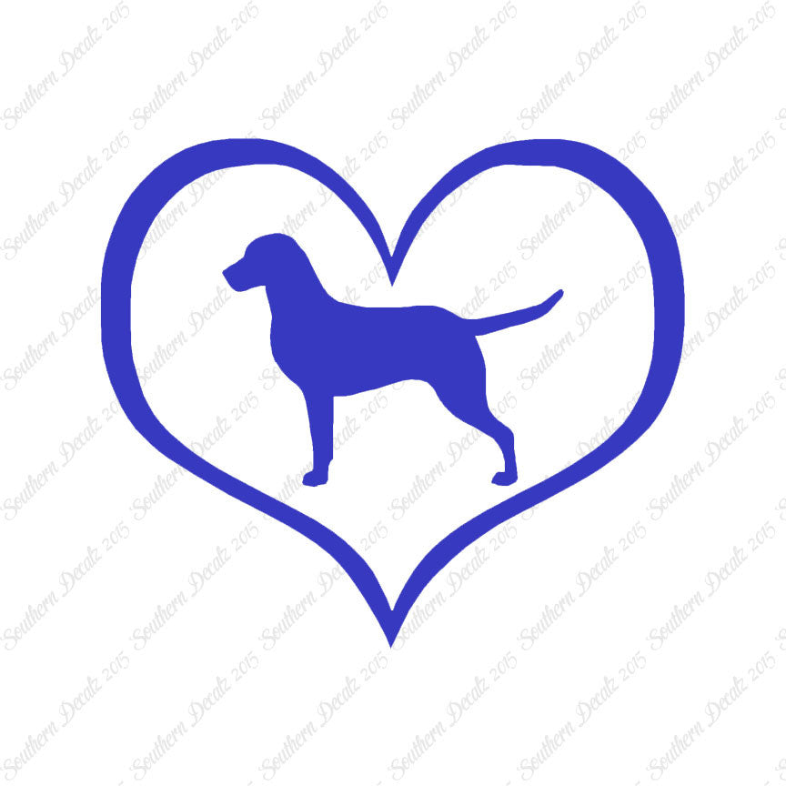 Chesapeake Bay Retriever Dog Heart Love