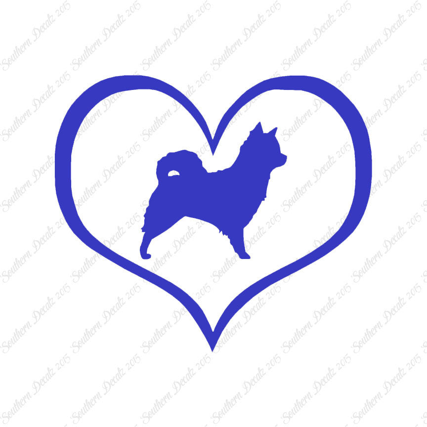Long Haired Chihuahua Dog Heart Love