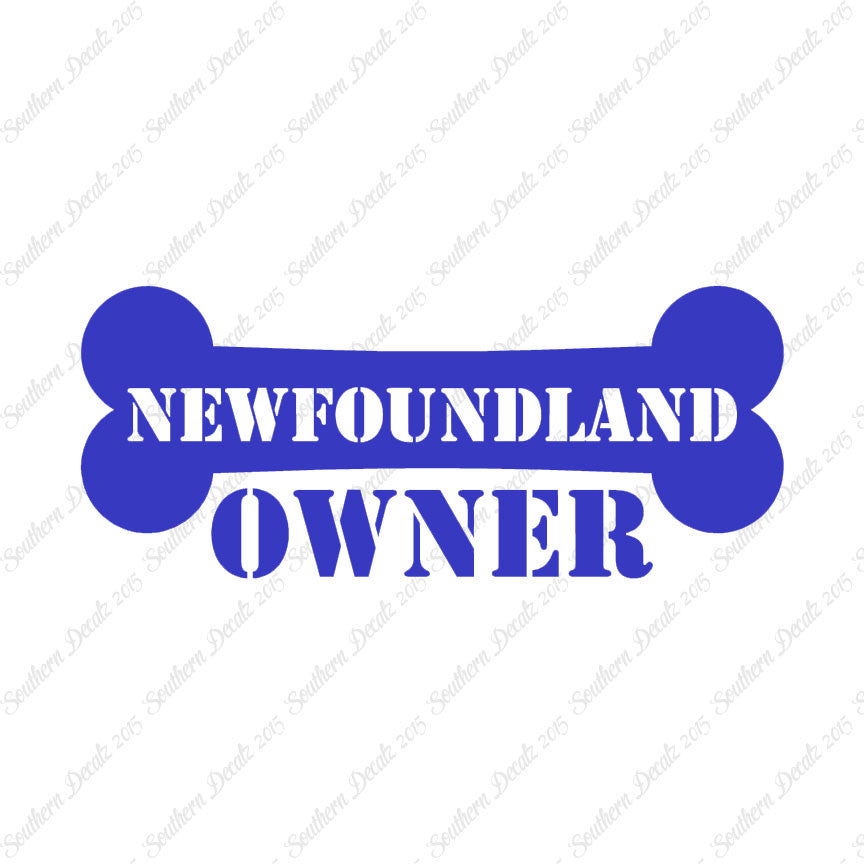 Newfoundland Dog Owner Bone