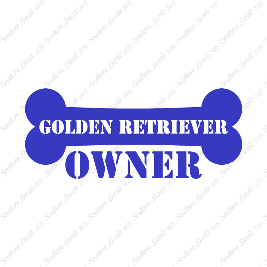 Golden Retriever Dog Owner Bone