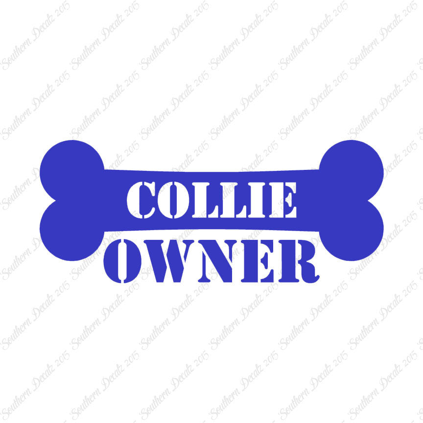 Collie Dog Owner Bone