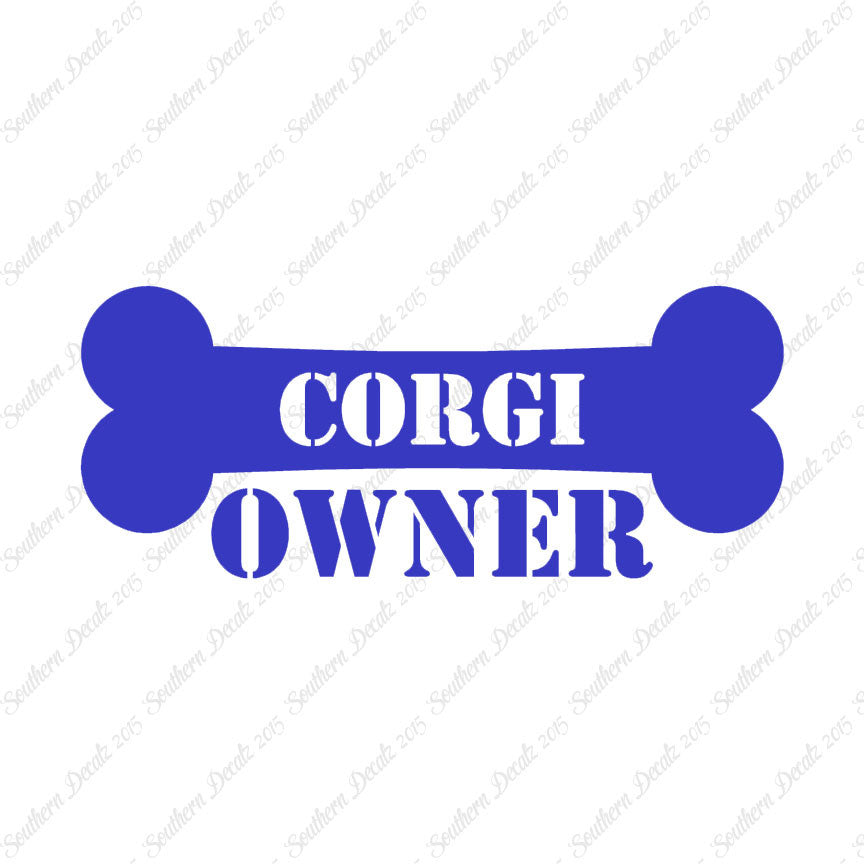 Corgi Dog Owner Bone