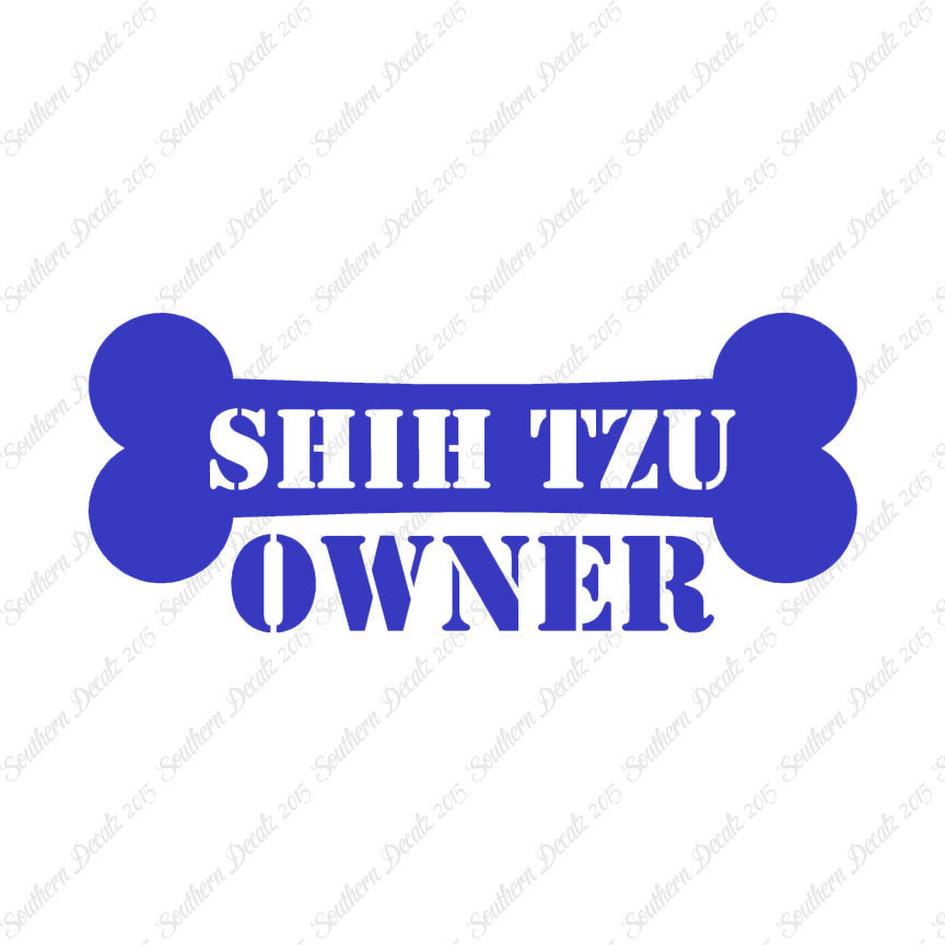 Shih Tzu Dog Owner Bone