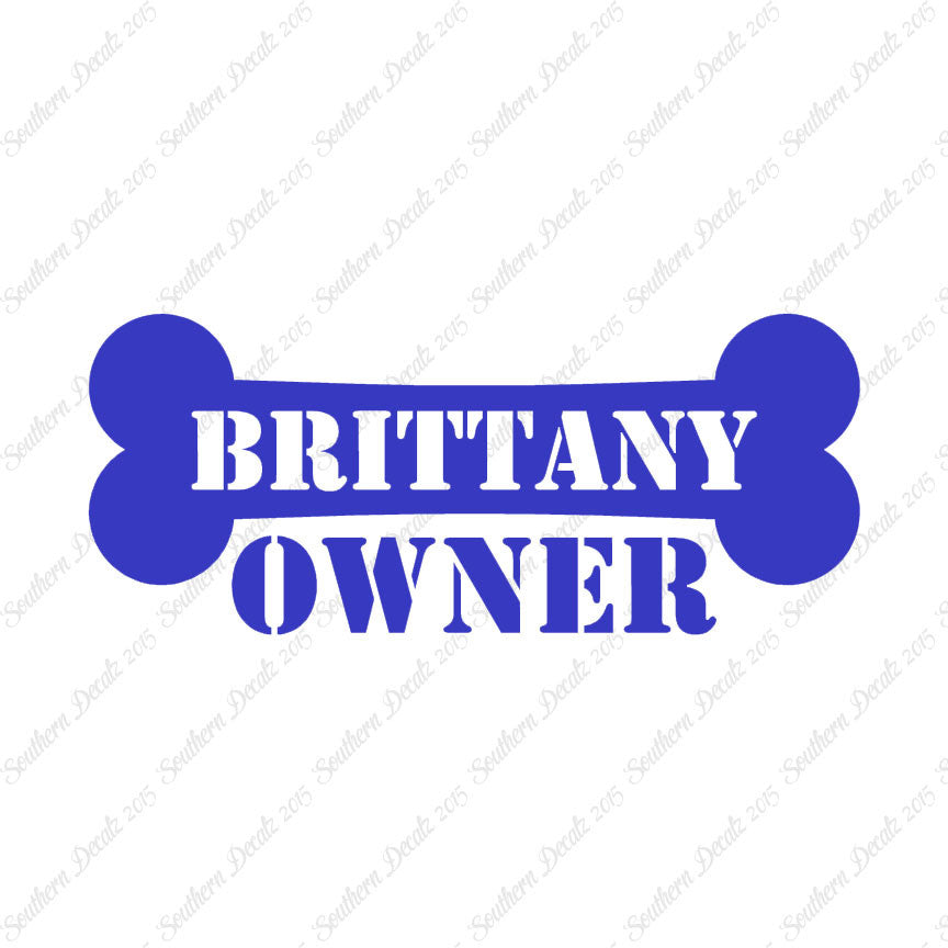 Brittany Dog Owner Bone