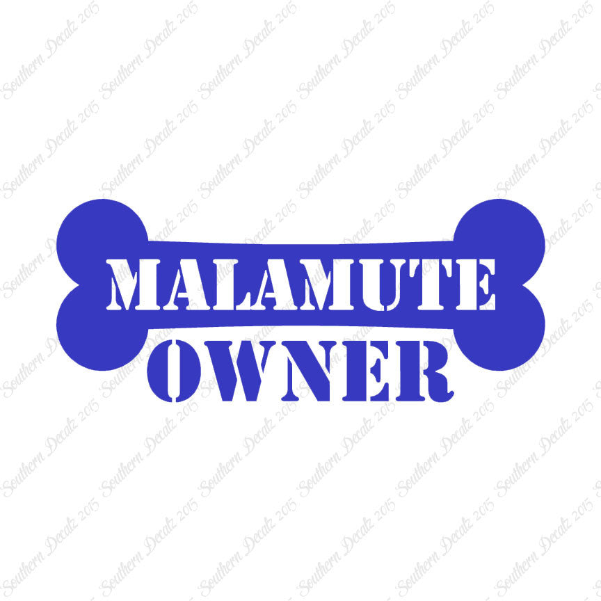 Malamute Dog Owner Bone