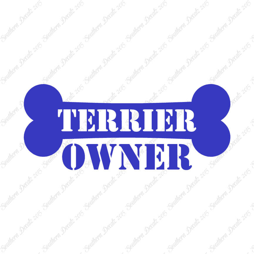 Terrier Dog Owner Bone
