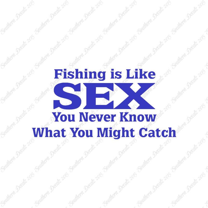 Fishing Like Sex STD