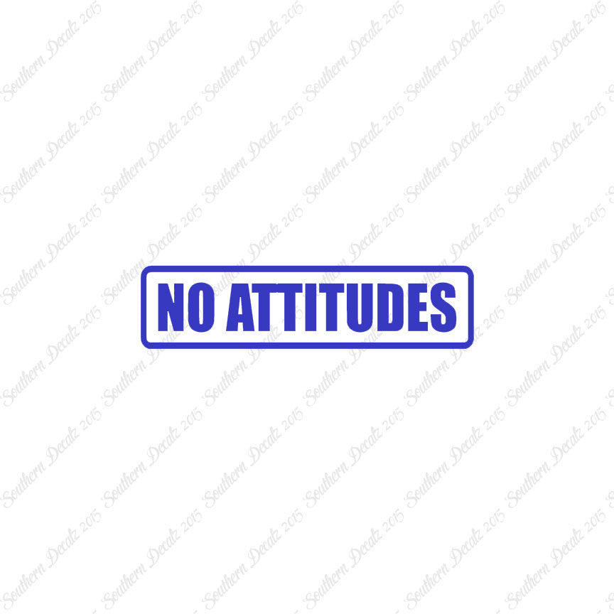 No Attitudes