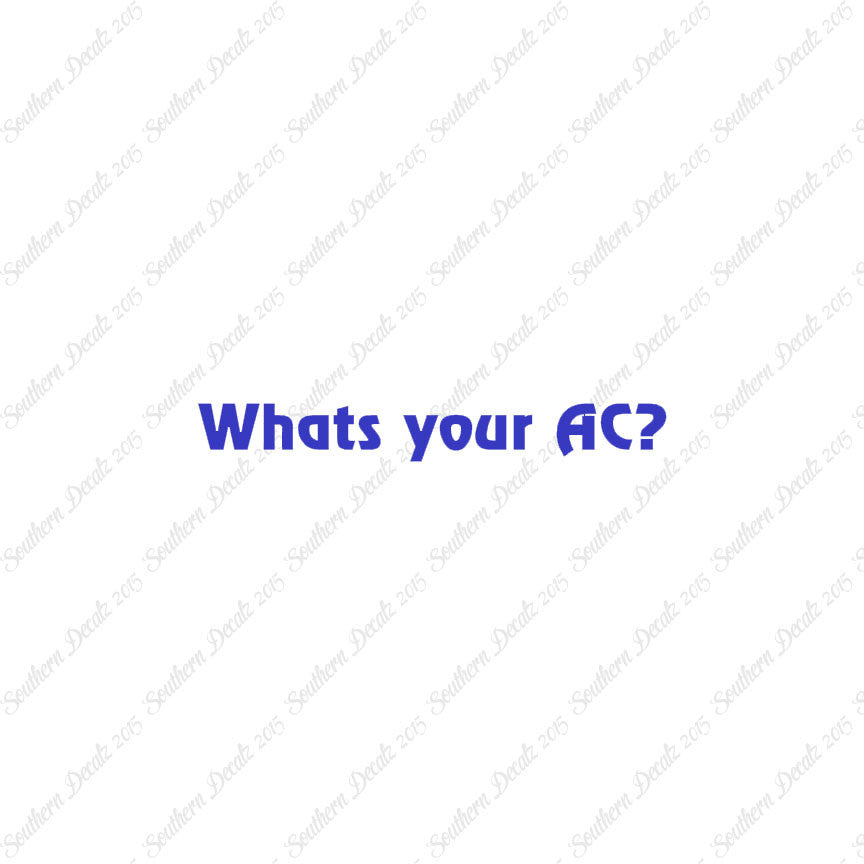 What's Your AC Armor Class