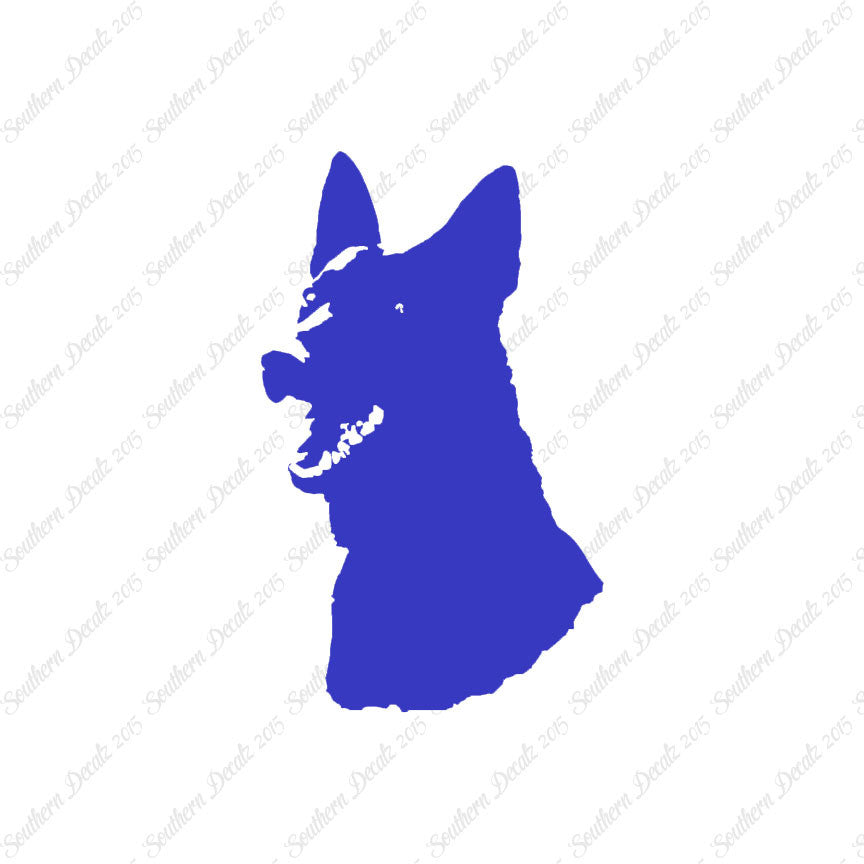 German Shepherd Head Dog Breed