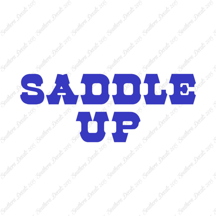Saddle Up