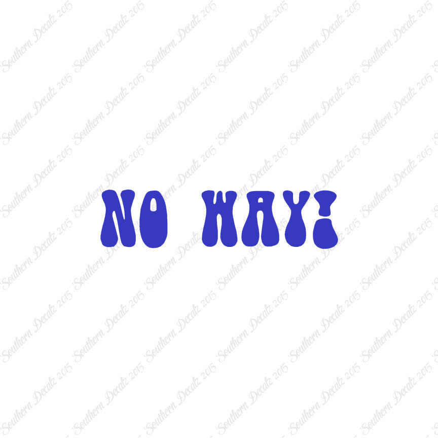 No Way Hippy Font
