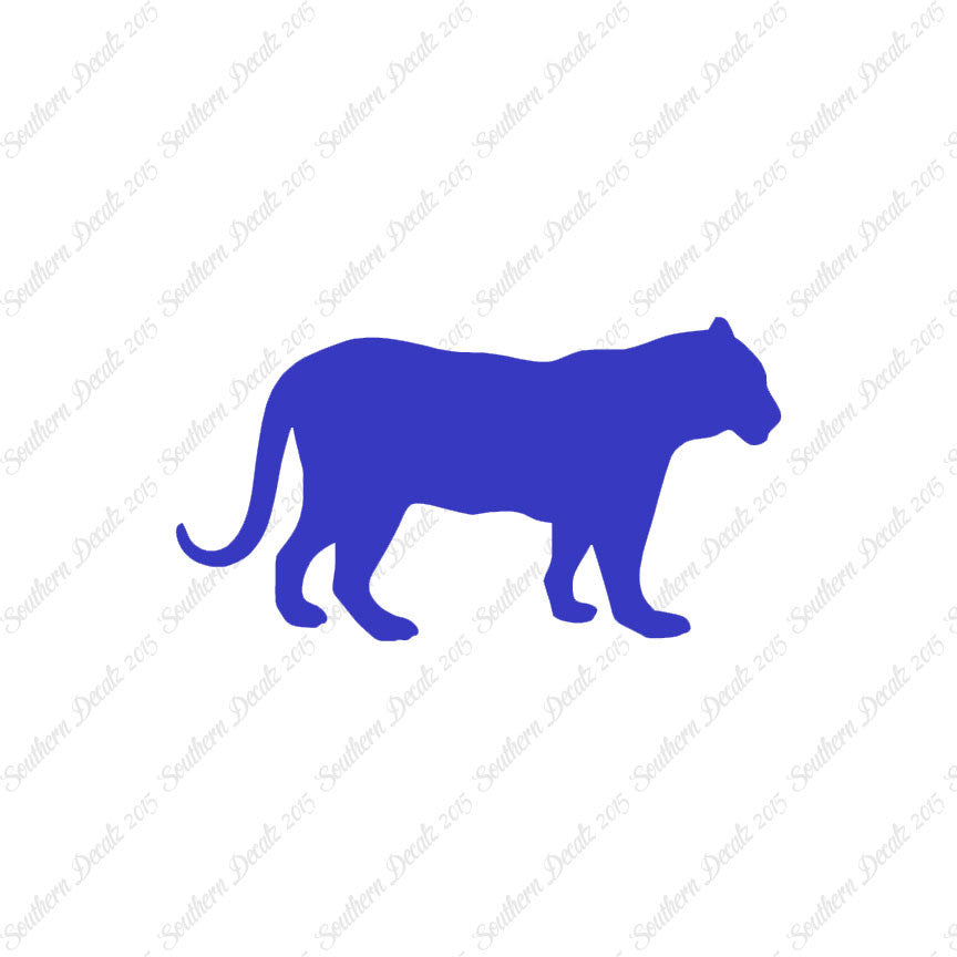 Big Cat Panther Leopard Silhouette