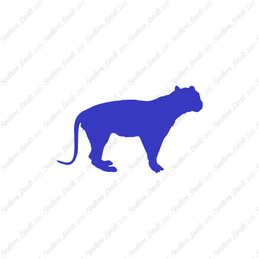 Big Cat Panther Tiger Silhouette