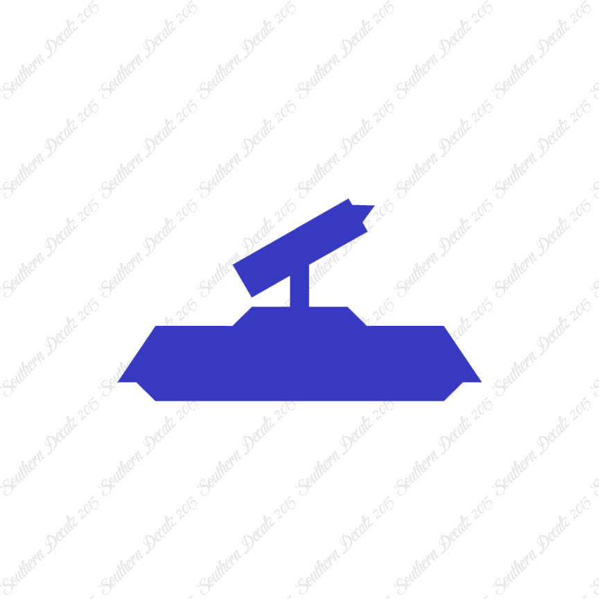 Block Toy Tank Missile