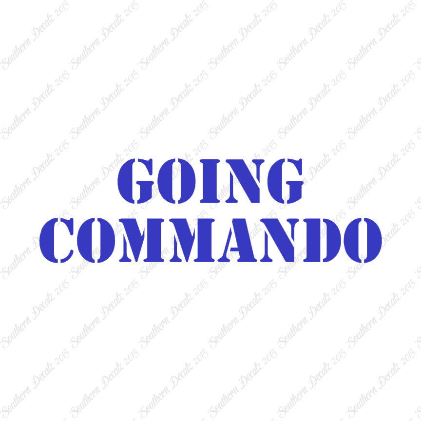 Going Commando