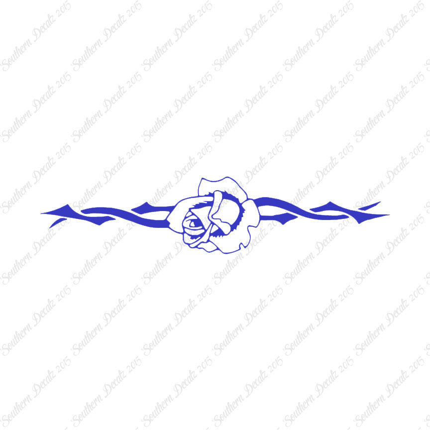 Tribal Rose Flower Vine