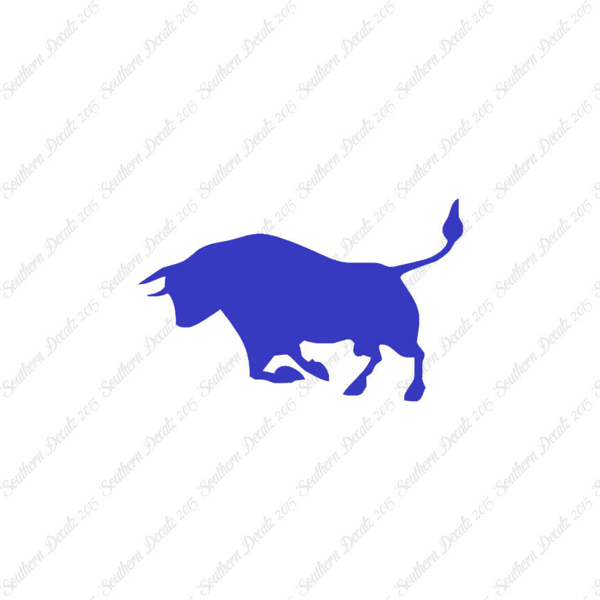 Bull Charging Angry