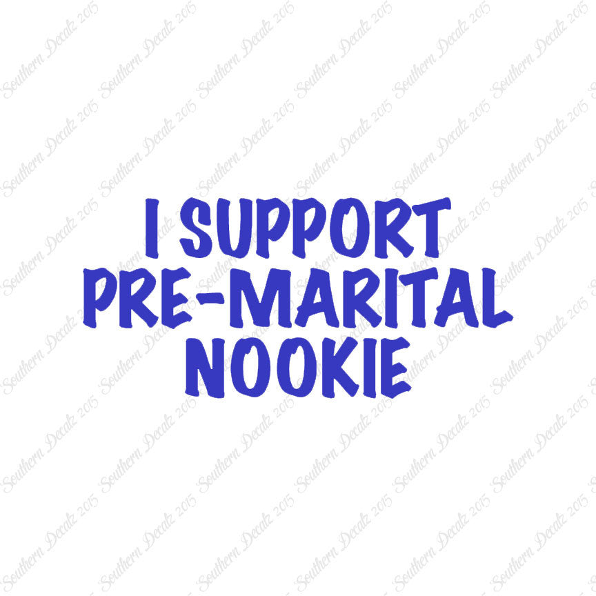 Support Pre Martial Nookie