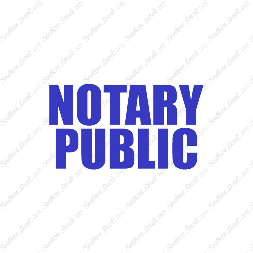 Notary Public