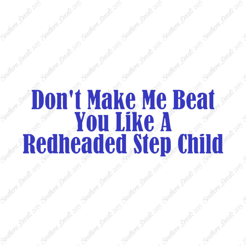 Beat You Redhead Step Child