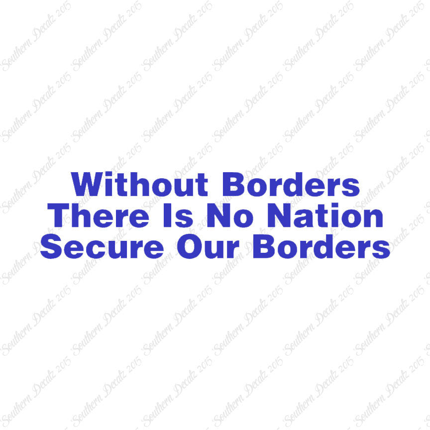 Secure Our Borders