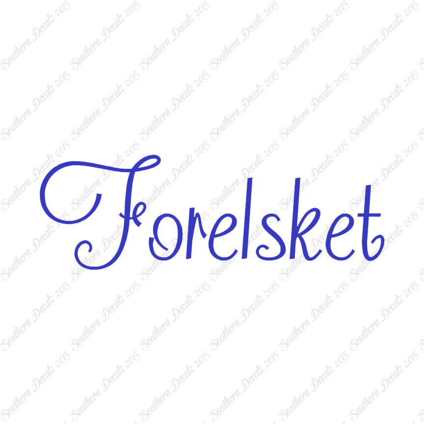 Norwegian Forelsket