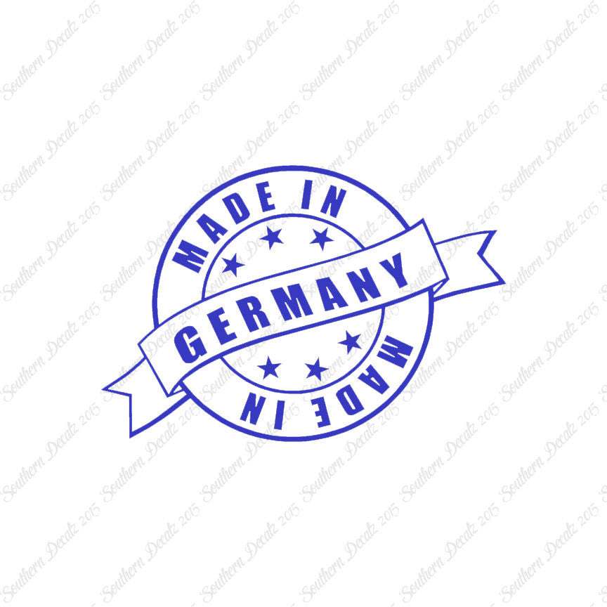 Made In Germany Stamp Logo