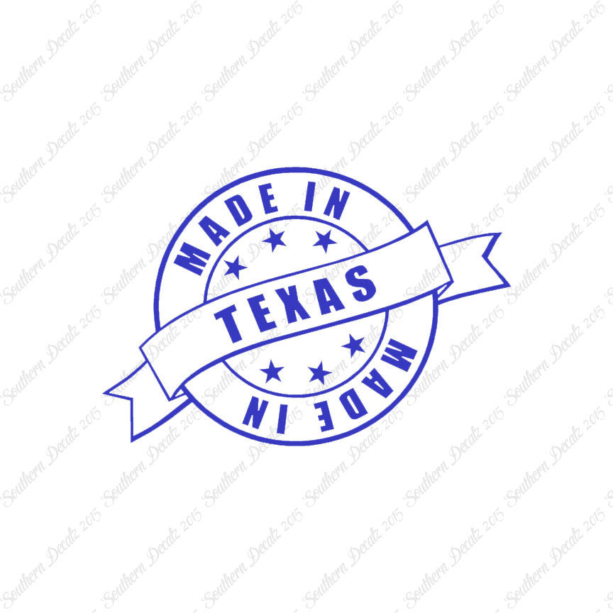 Made In Texas Stamp Logo