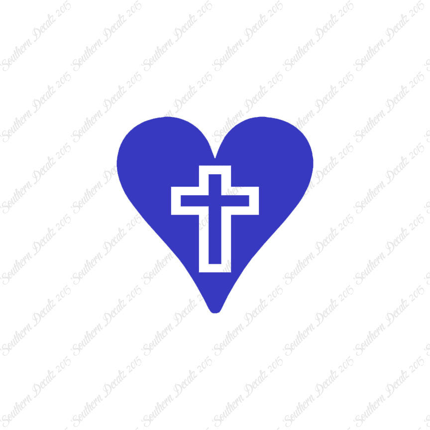 Heart With Middle Cross