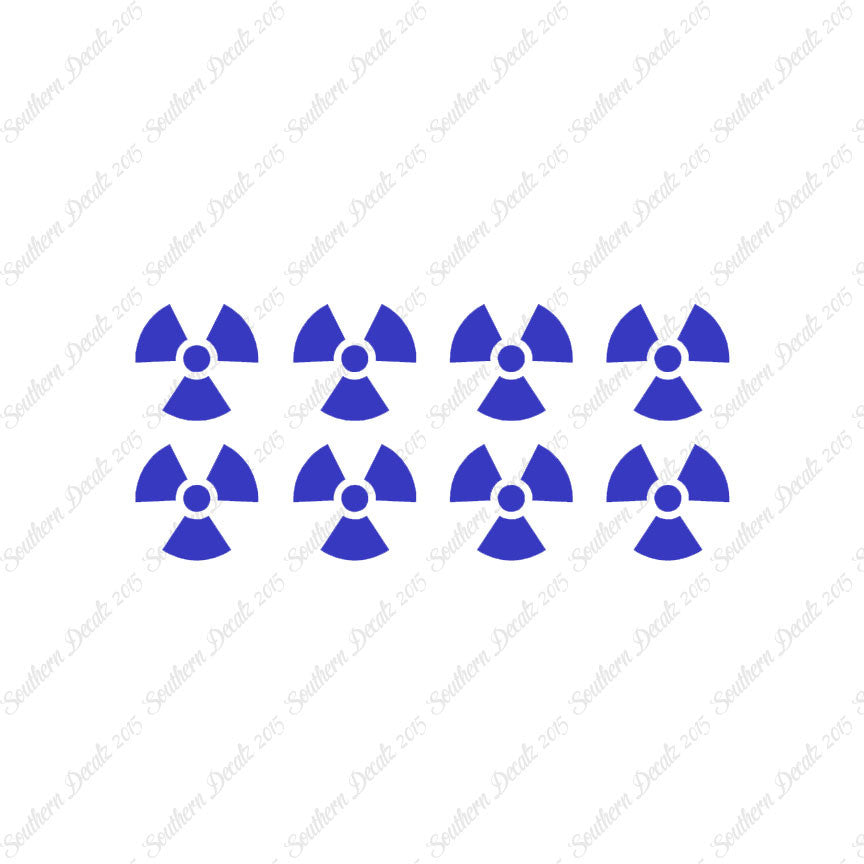 Eight Radioactive Symbols