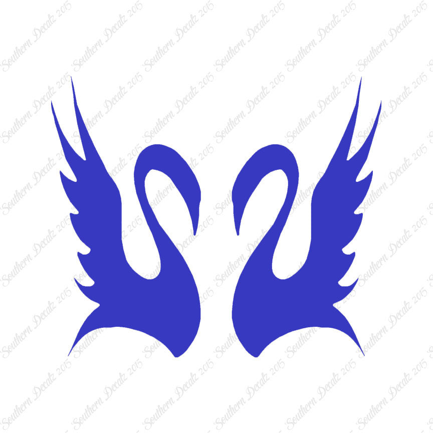 Pair Of Swans Art