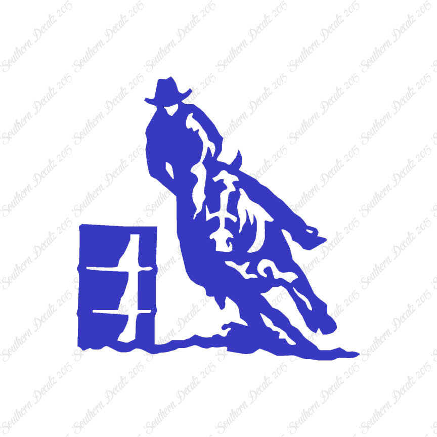 Barrel Race Rodeo Horse