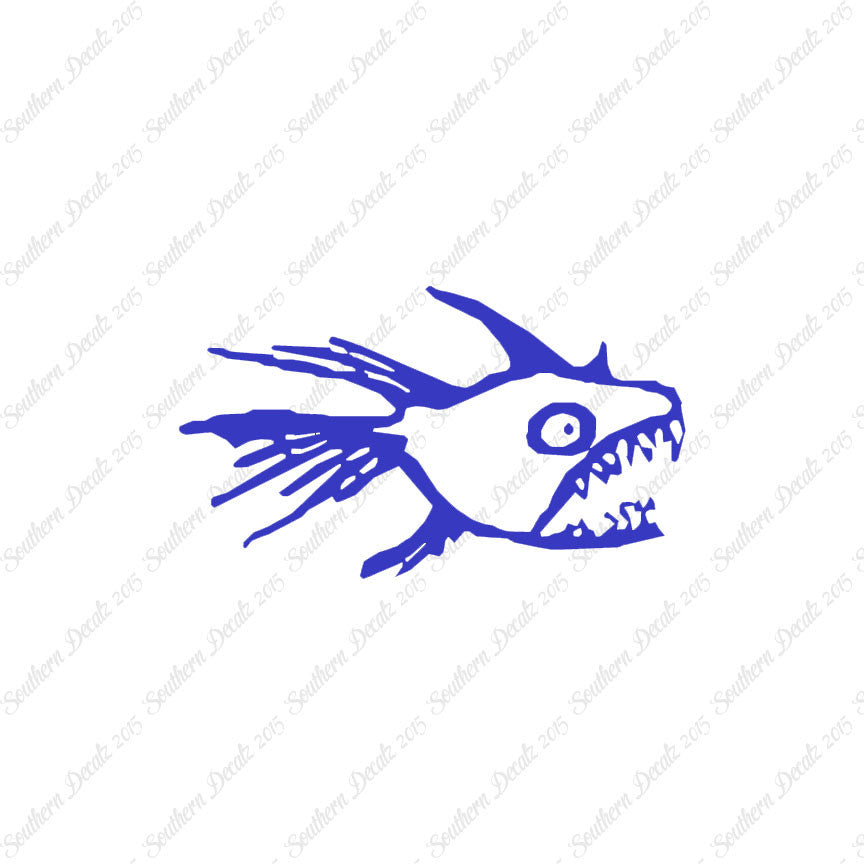 Piranha Fish Art