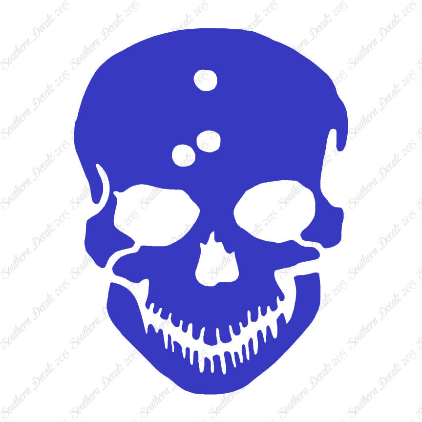 Skull Bullet Holes