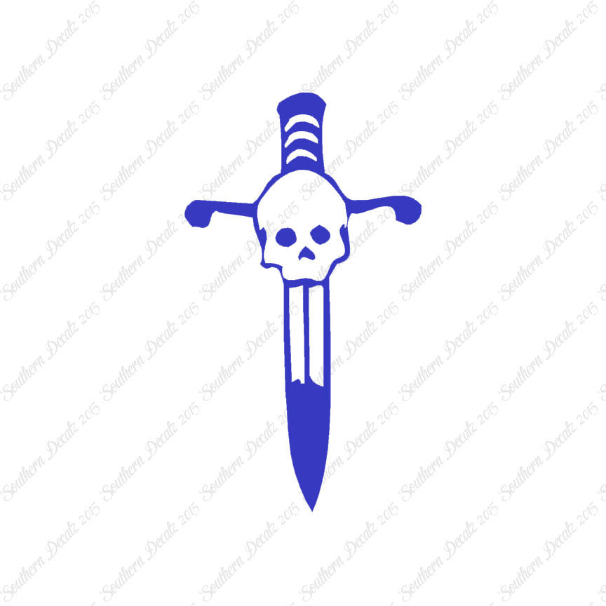 Skull Dagger Art