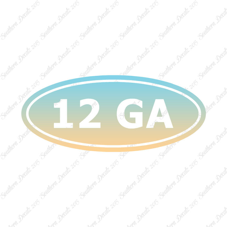 Ammo 12 GA Shotgun Gauge
