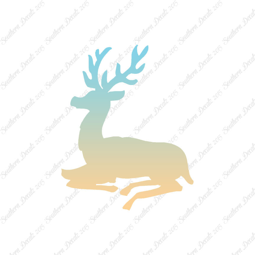 Buck Elk Deer