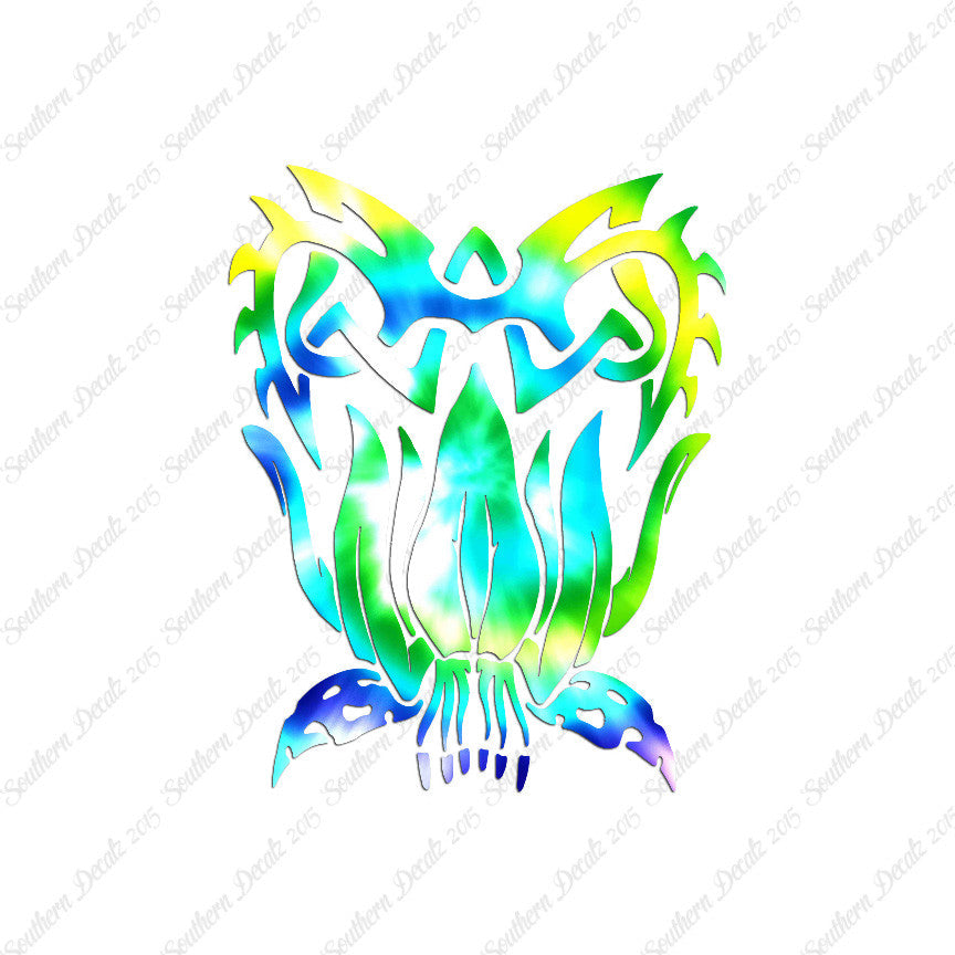 Tribal Tattooesque Lilly Flower