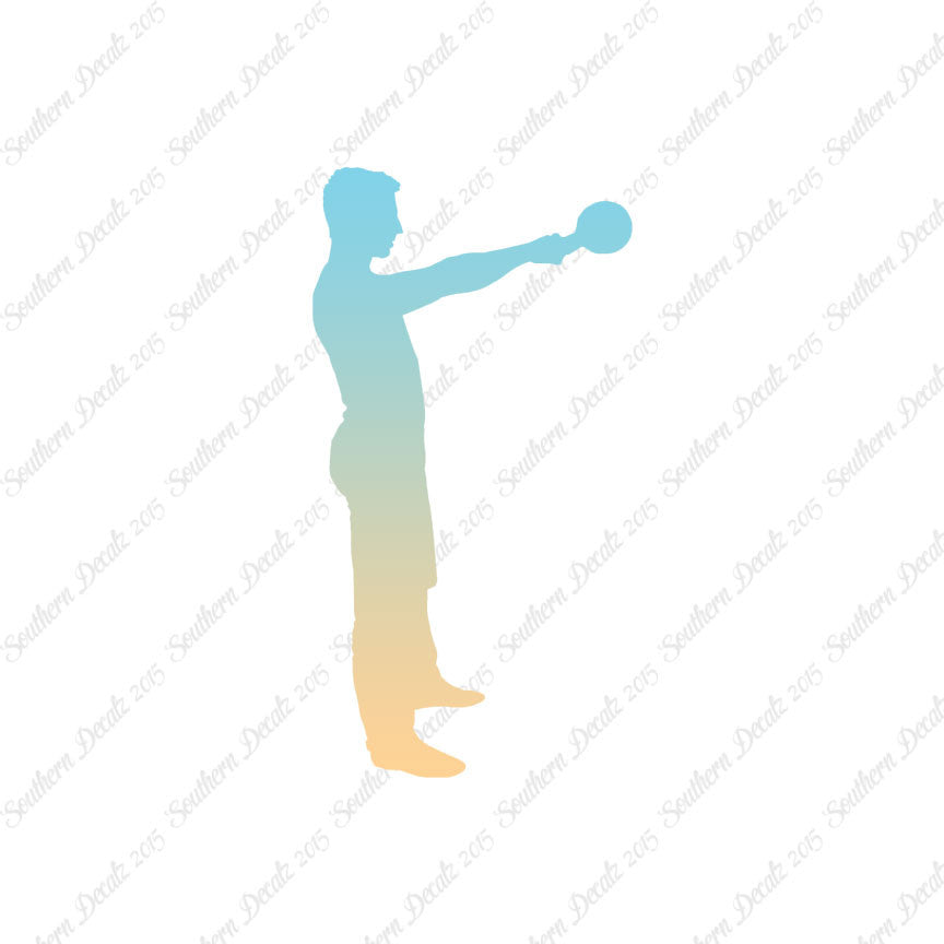 Girya Kettlebell Exercise
