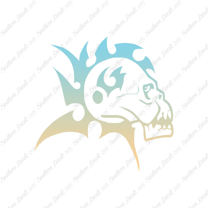 Mohawk Skull